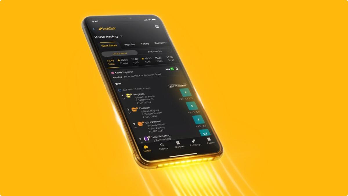 New Betfair Sportsbook App: Update now and get the benefits